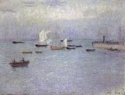 Philip Wilson Steer poole harbor oil painting reproduction